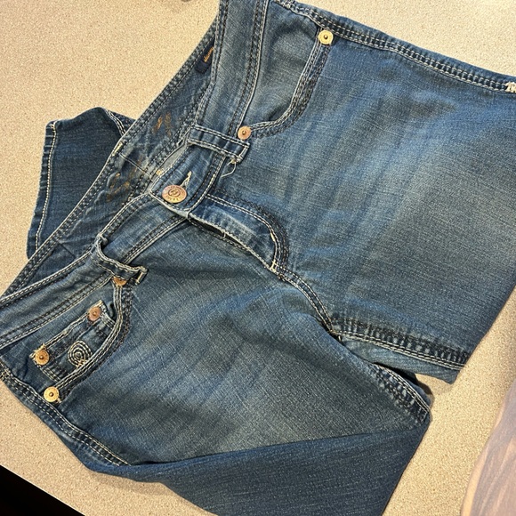 Seven7 Jeans Size 14 Medium Wash - Picture 2 of 3